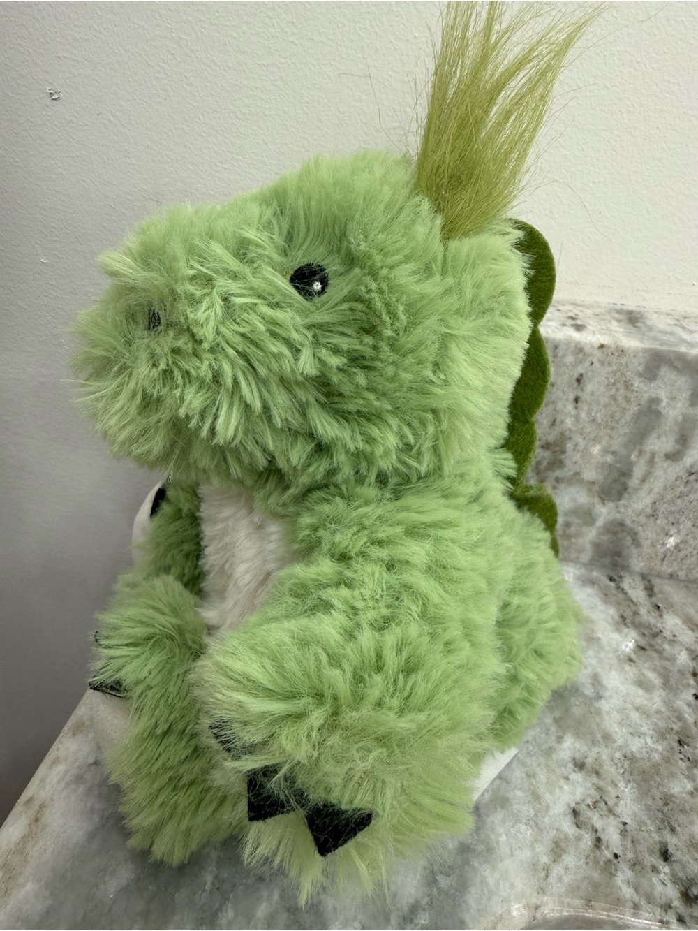 Warmies small 9in Green Dinosaur Plush Microwavable Lavender Scented - Picture 3 of 16